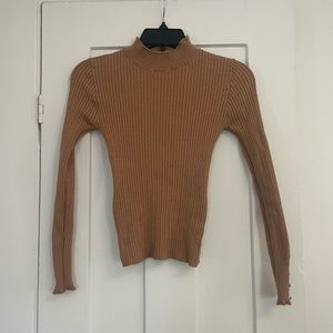 Love Tree Turtleneck Knit Sweater